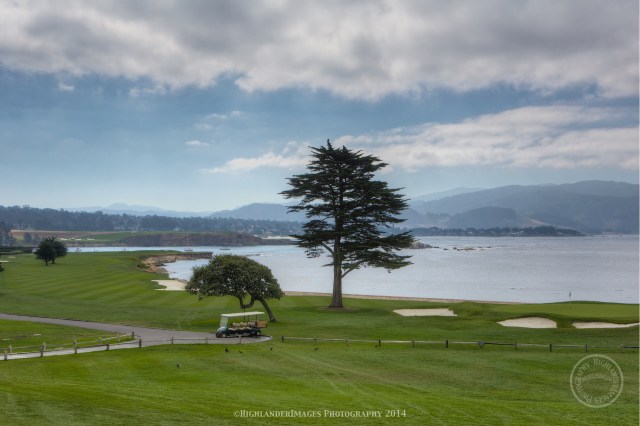 Pebble Beach Golf Course, Carmel, California.