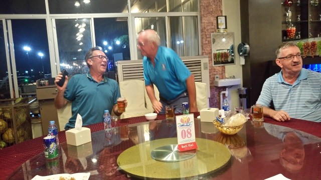 Last night seafood dinner and enjoyment