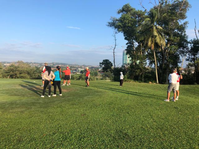 Hole 10, Danau 24th Dec