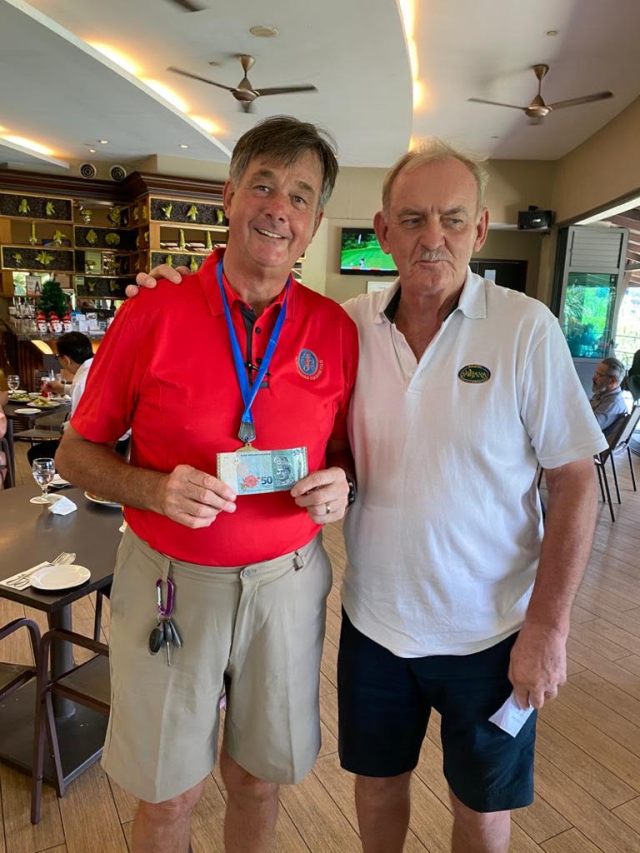 The winner Tony Morris